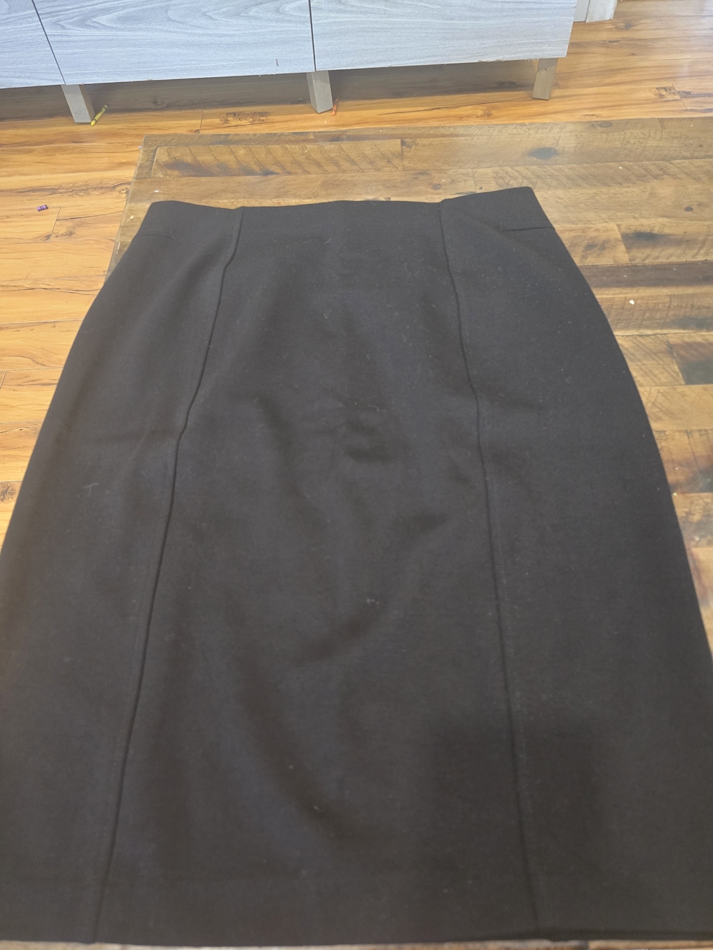 Premise Black Tailored Pencil Skirt